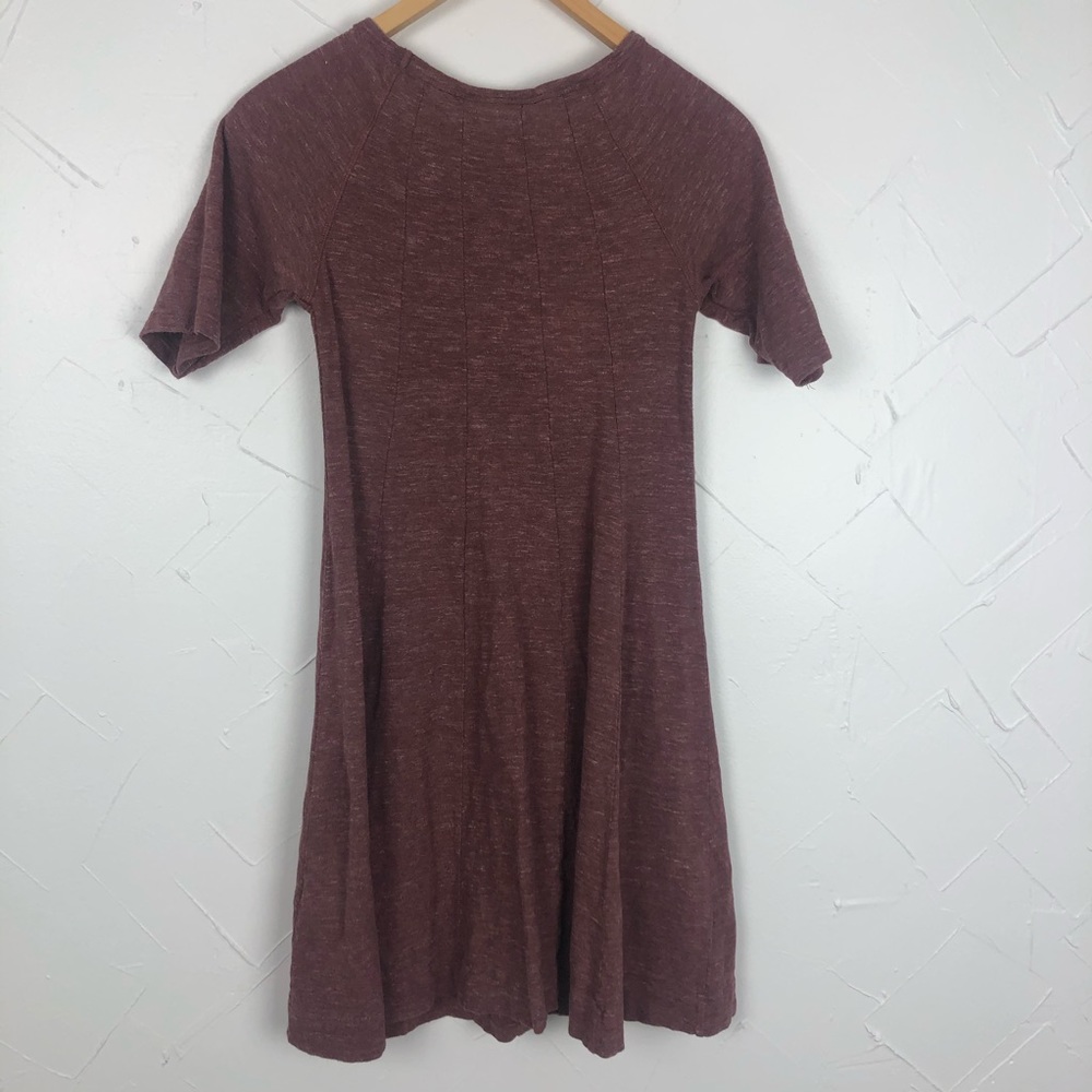 Ganni Anthropologie Winter Jersey Swing Dress - Picture 7 of 7